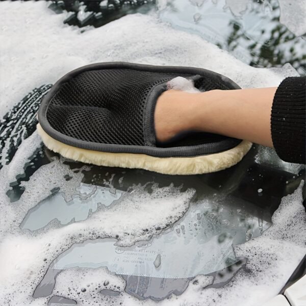 Soft Microfiber Car Cleaning Gloves