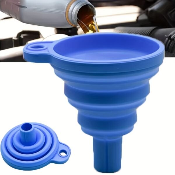 Multi-Purpose Car Fluid Funnel (For Oil & Washer Fluid)