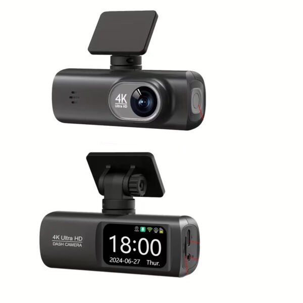 4K + 1080P Dual Dash Cam Front & Rear