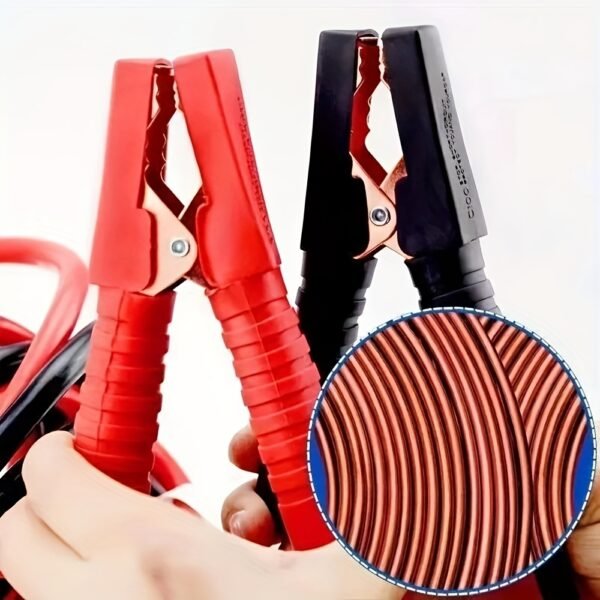 1 Set of Automotive Emergency Jump-start Cables