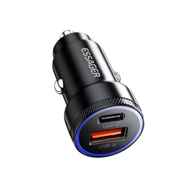 Essager 54W Fast Car Charger (QC 3.0 + PD 3.0)