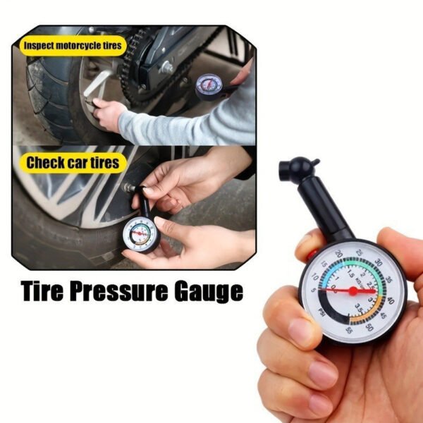 High-precision Mechanical Tire Pressure Gauge