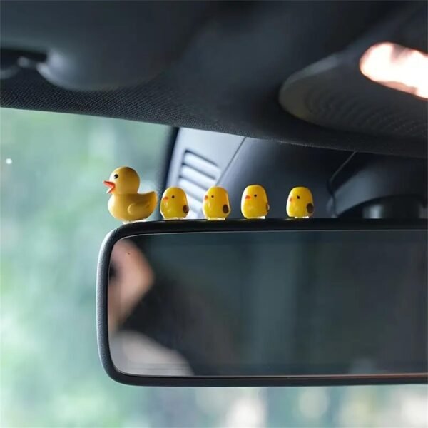 5pcs Duckling Ornament Set