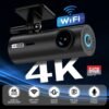 LF10 4K Ultra HD Dash Cam with Night Vision & WiFi (64GB)