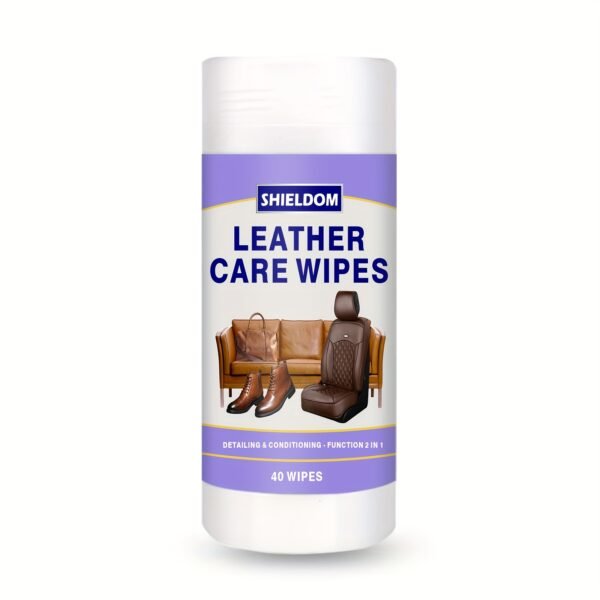 Leather Conditioner Wipes for Car Seats & Sofa
