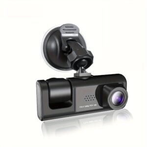 Dual Lens Dash Cam 1080P + 480P Interior Night Vision