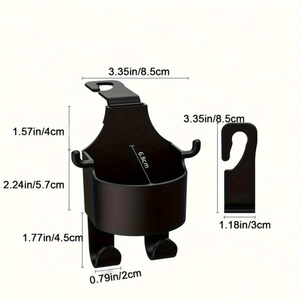 Car Storage Fixed Cup Holder: Practical Tissue Box Storage for Car Armrest Box