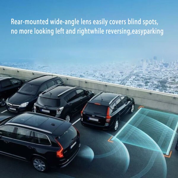 Car Dash Camera with 10.16cm Screen - Front and Rear Dual Lens Car DVR Driver Recorder