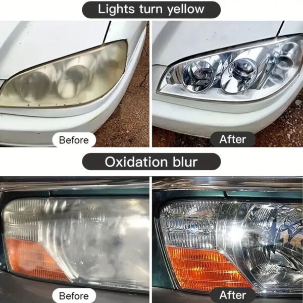 Car Headlight Restoration Repair Cream