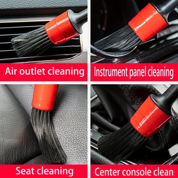 5-Piece Car Interior Cleaning Brush Set