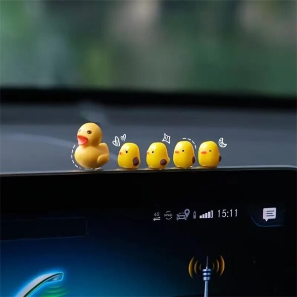 5pcs Duckling Ornament Set