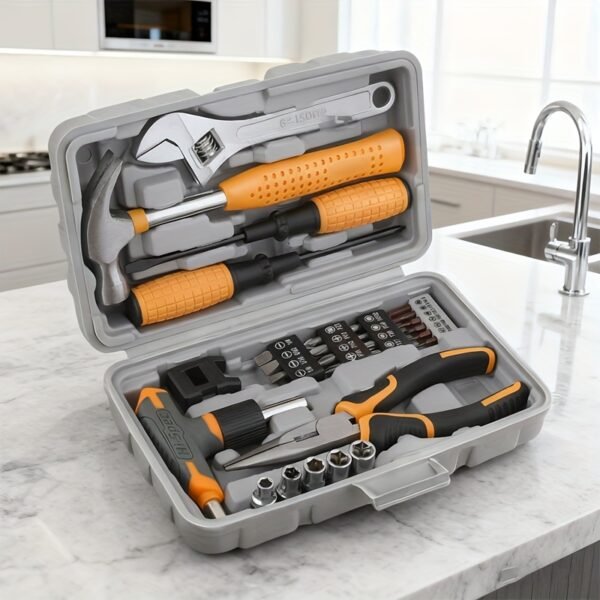 30pcs Car Repair Tool Set (Compact Home Toolbox)