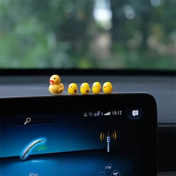 5pcs Duckling Ornament Set