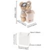 2-in-1 Cute Car Tissue Holder & Trash Can