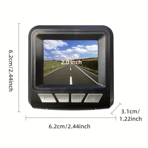 1080P High-definition Display of Real Road Conditions