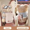 2-in-1 Cute Car Tissue Holder & Trash Can