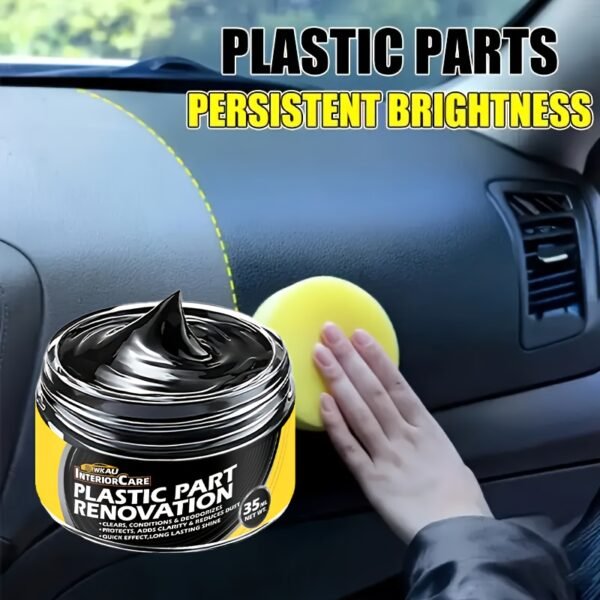 Car Plastic Renovator Wax