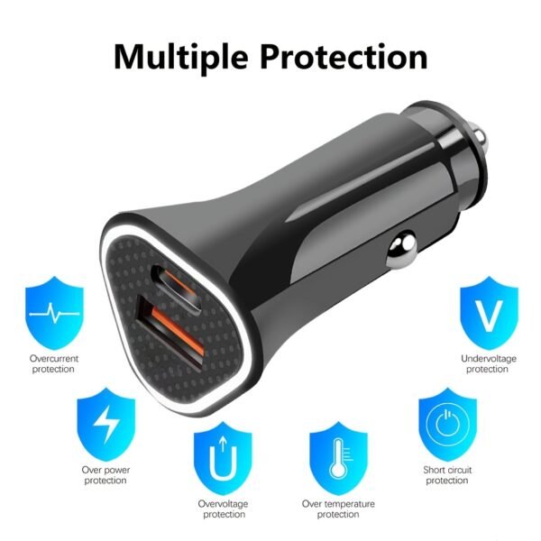 3.1A Dual USB Fast Car Charger