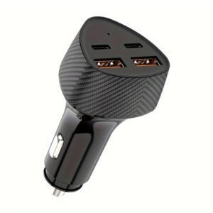 USB-C Fast Car Charger Compact Design