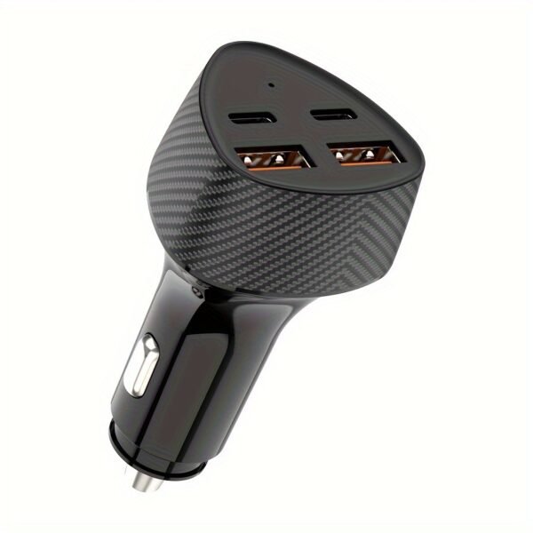 USB-C Fast Car Charger Compact Design