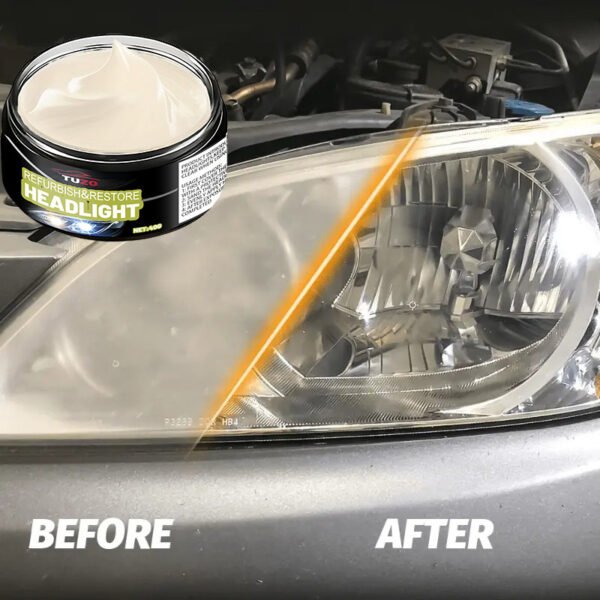 Car Headlight Restoration Repair Cream