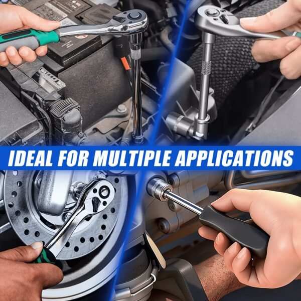 53pcs Car Repair Tool Kit (Dual-Purpose Set)