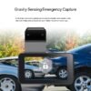 Car Dash Camera with 10.16cm Screen - Front and Rear Dual Lens Car DVR Driver Recorder