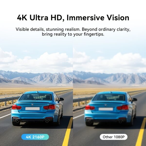 DDPAI A400 4K Dash Cam Smart DVR